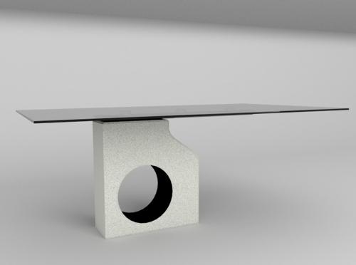 Marble Table "Black hole"  preview image